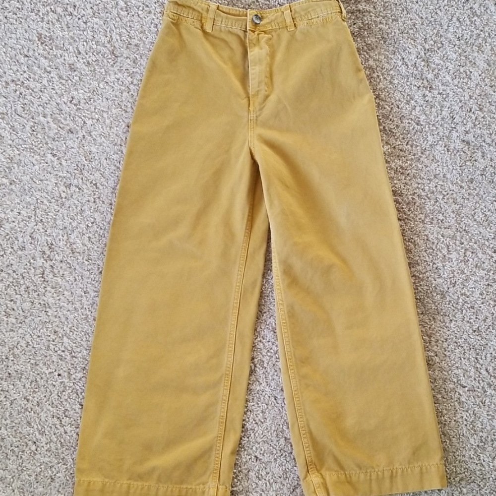Free People wide leg crop pants
